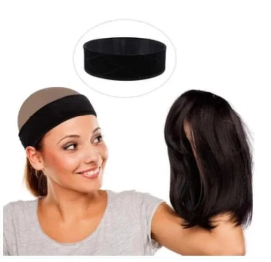 Flexible Velvet Adjustable Wig Grip Headband